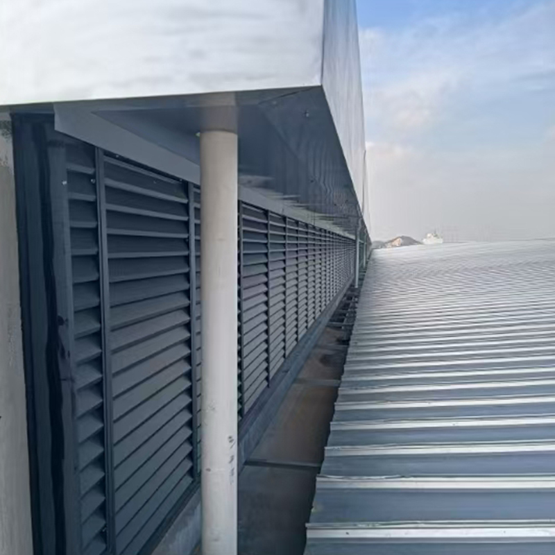 Persiennes fixes en aluminium (en option imperméables/non imperméables)